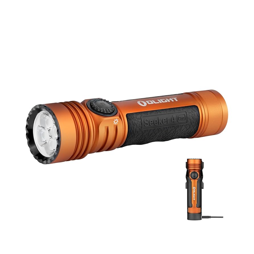 OLIGHT Seeker 4 Pro 4600 Lumens Rechargeable Outdoor Flashlight