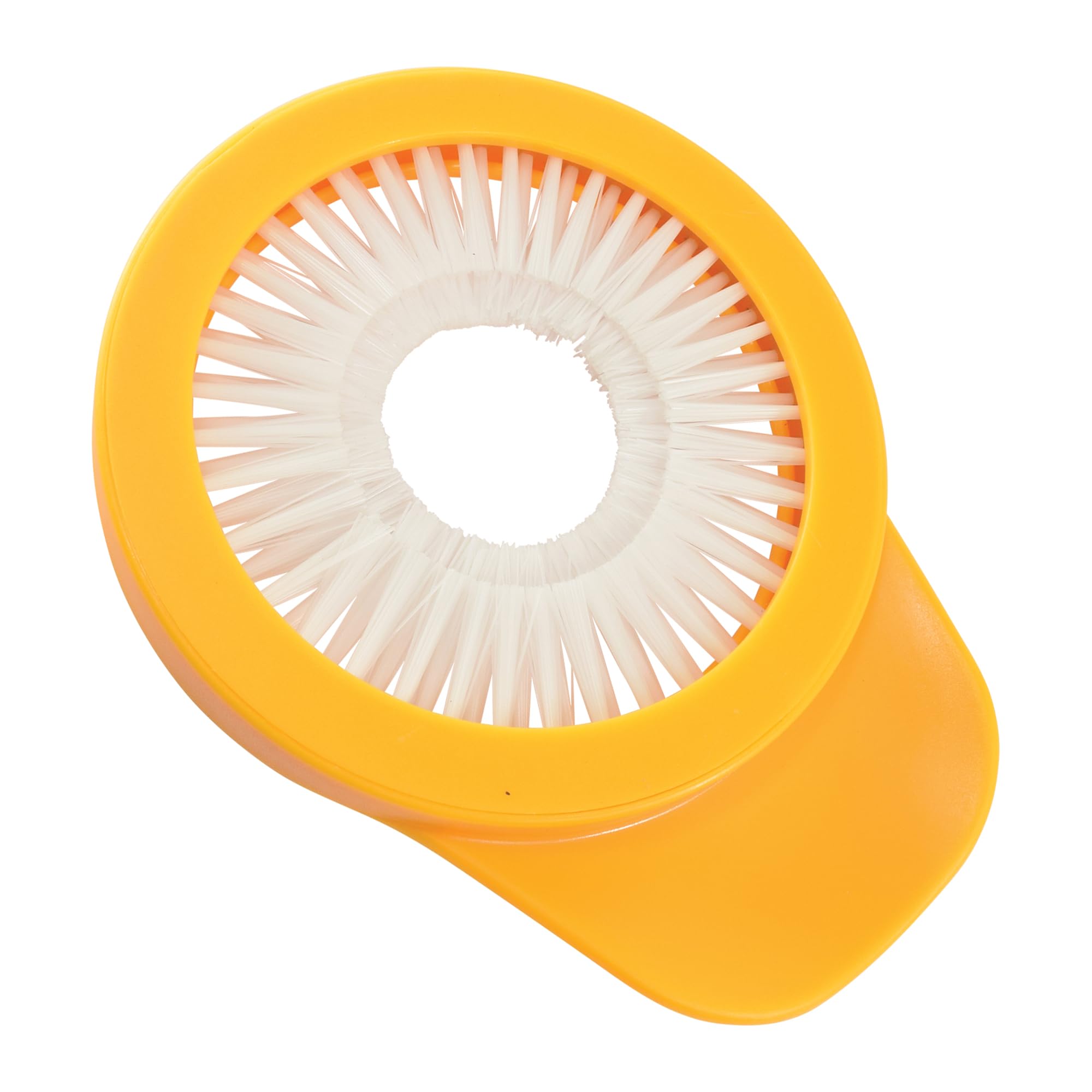 R & M International 3601 - Cepillo para mazorca de maíz, plástico, Amarillo, cardado