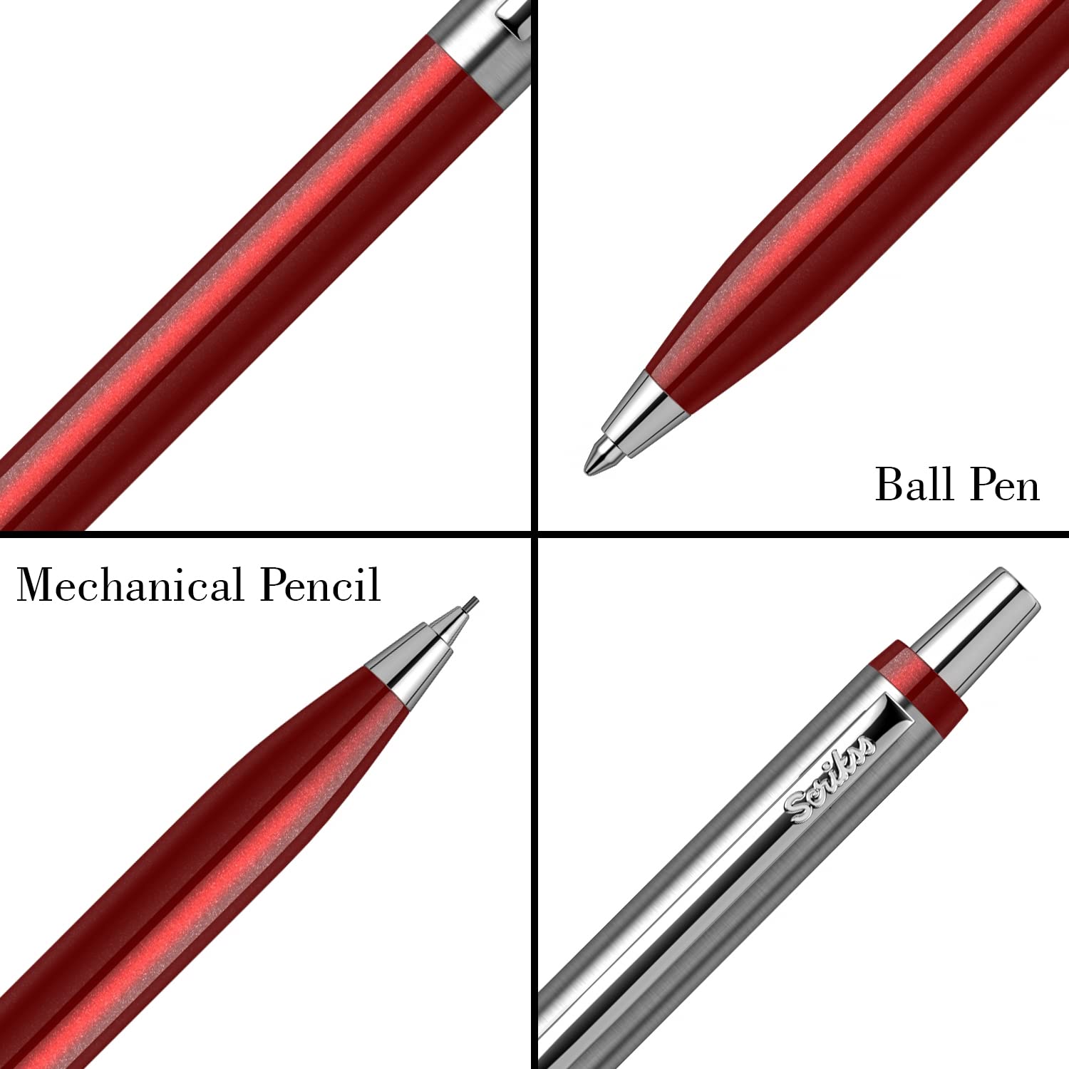 Scrikss Vintage 51 Ball Point Pen & 0.7mm Mechanical Pencil Glossy