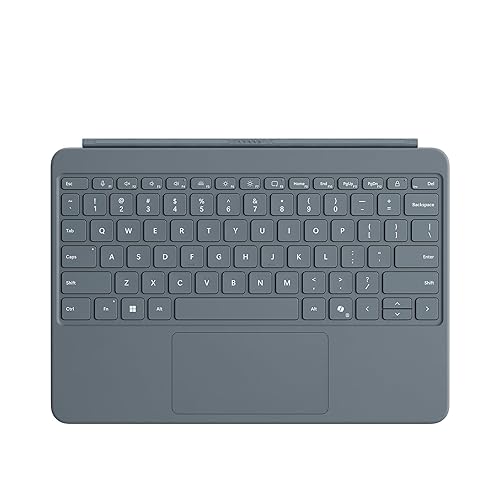 Microsoft Surface Pro Keyboard for Surface Pro 12" Device, Keyboard Only, Alcantara Material, Ocean - Ocean - Keyboard Only