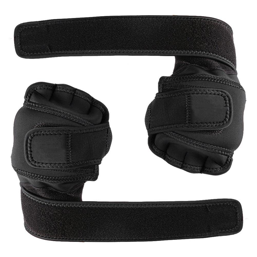 2Pz Guanti di Allenamento del Peso Libero Boxe Fitness Attrezzatura di Allenamento Soft Iron Sand Guanti di Allenamento della Palestra Cinghie del Pugno Running,3lb