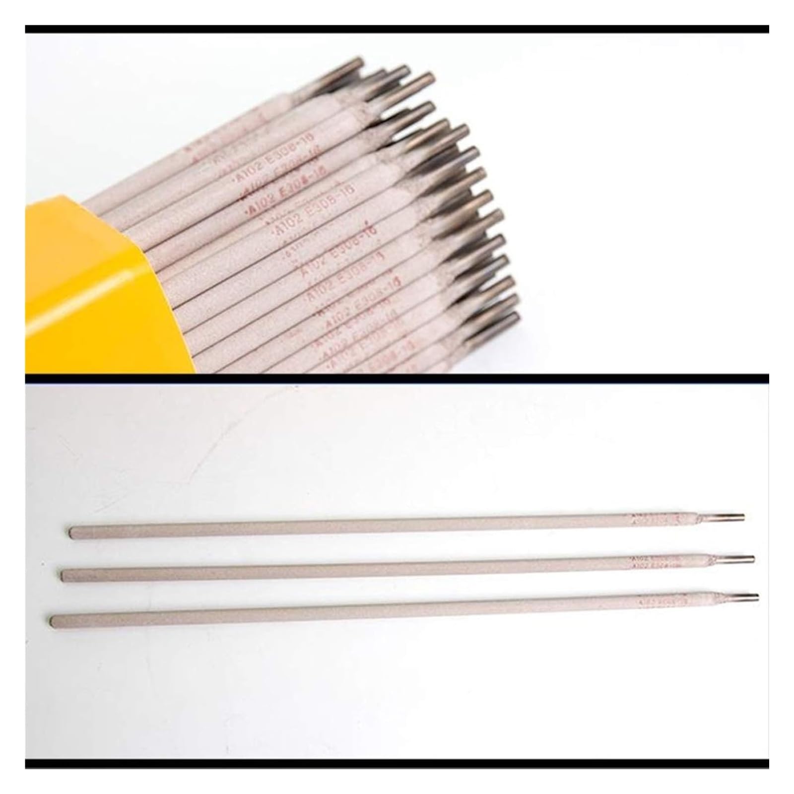 Aluminiowy drut spawalniczy, pręty 1 kg Wiele rozmiarów 300 mm 304 308 Stal nierdzewna 316L do maszyny(316l Stainless Steel,2.0mm)