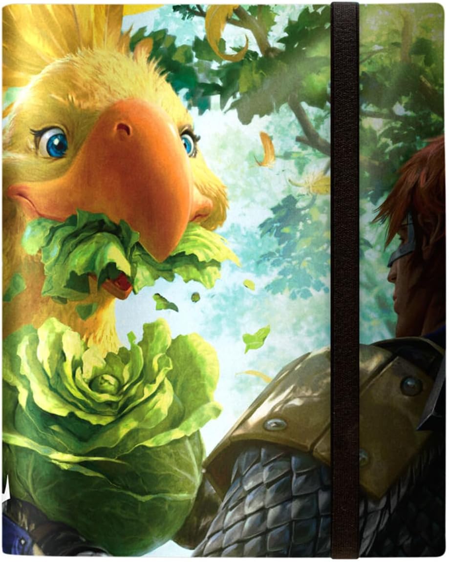 Ultra PRO - Final Fantasy x Universes Beyond Gyashl Greens 9-Pocket PRO-Binder for Magic: The Gathering | TCG Card Collector Album, MTG Binder, Final Fantasy Card Binder, Deck Storage Binder