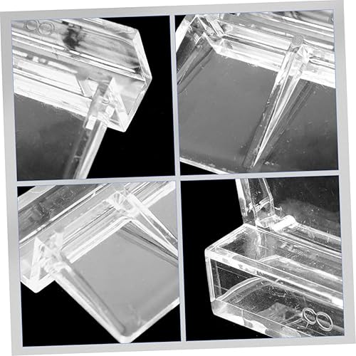 Miniatura 3 de DOITOOL 48 unids Soportes de soporte Clip sin montura de vidrio acrílico Mm Clips Abrazadera Soporte Soporte Acuarios Tanque Peces Accesorios Tapa