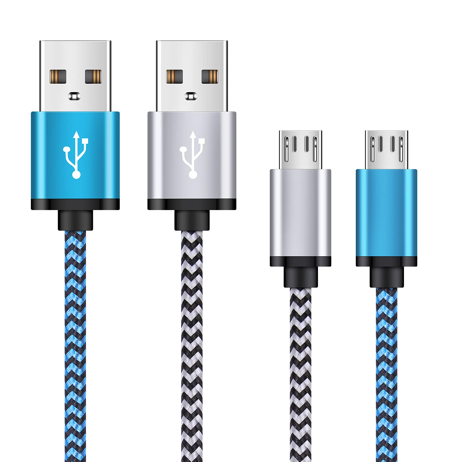 ANDROID - microUSBケーブル 2m ピンク 充電器ケーブル コード アンドロイド ANDROID - microUSBケーブル 2m ピンク 充電器ケーブル コード