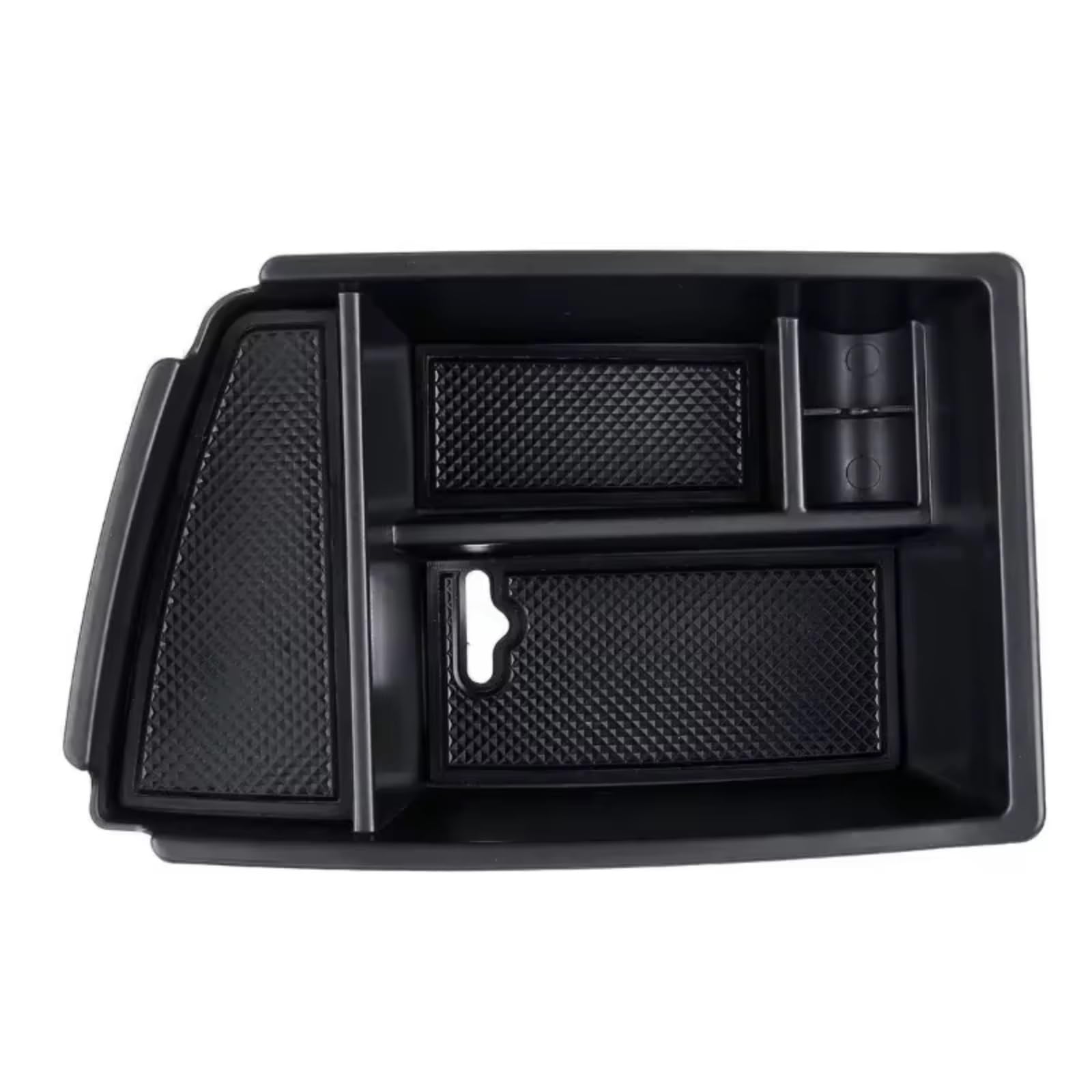 KOPQTEC Organiser Tray Compatible With Kia For Niro 2016-2022 1 Pcs Car Center Console Organizer Tray Center Armrest Secondary Storage Box Abs Tray Insert