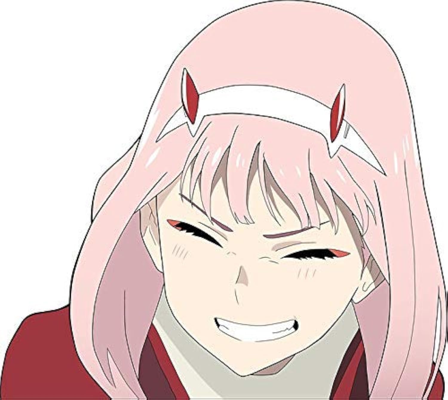 HiAnifri Liphontcta Darling in The FranXX Zero Two Sticker Decal Window Bumper Sticker Vinyl 5"