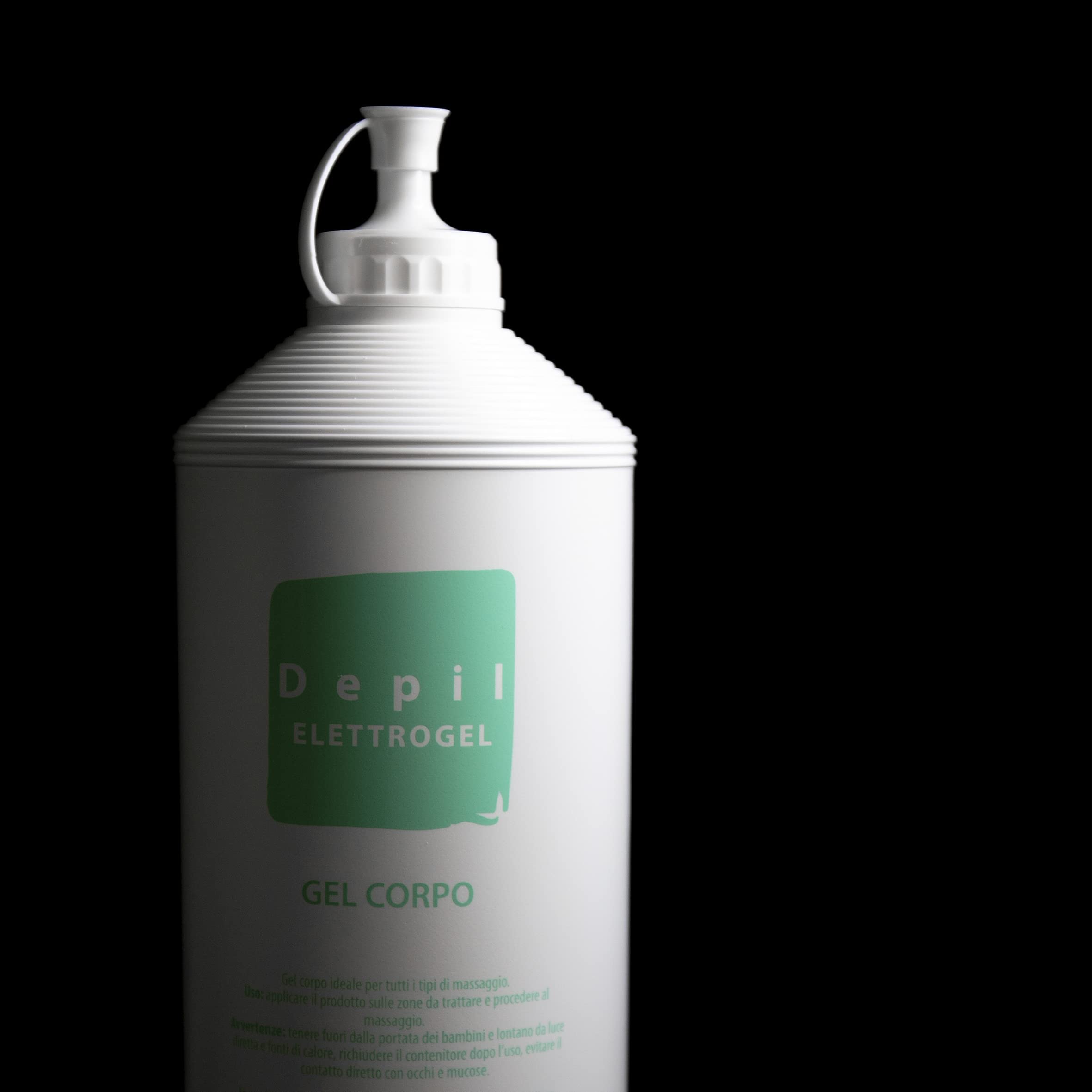 Gel conduttore ultrasuoni trasparente per laser e luce pulsata 1 litro Lucidatrice in Plastica trasparente per Trattamenti di bellezza e cura della pelle