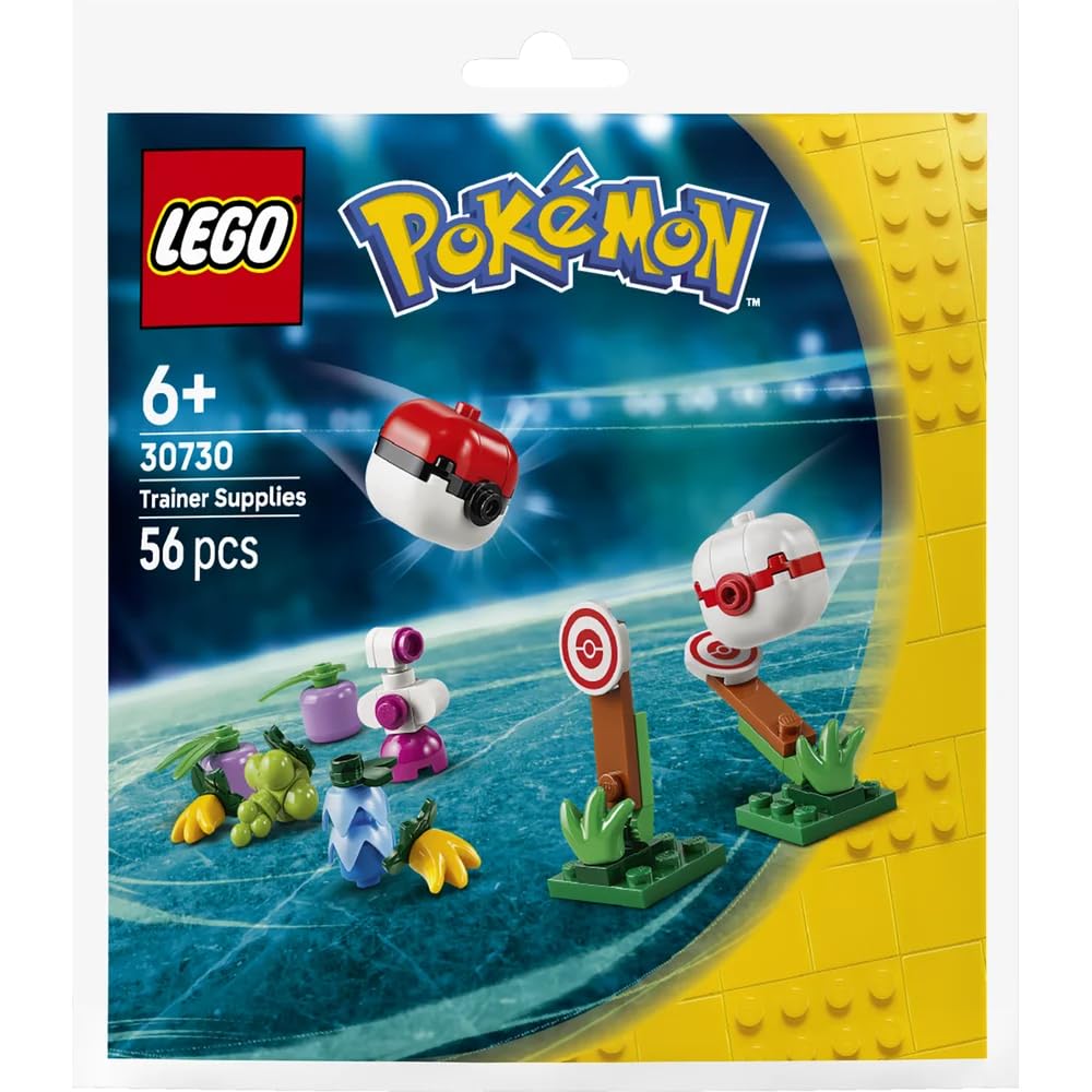 LEGO Pokémon Trainer Supplies Polybag Set 30730, 56 pcs