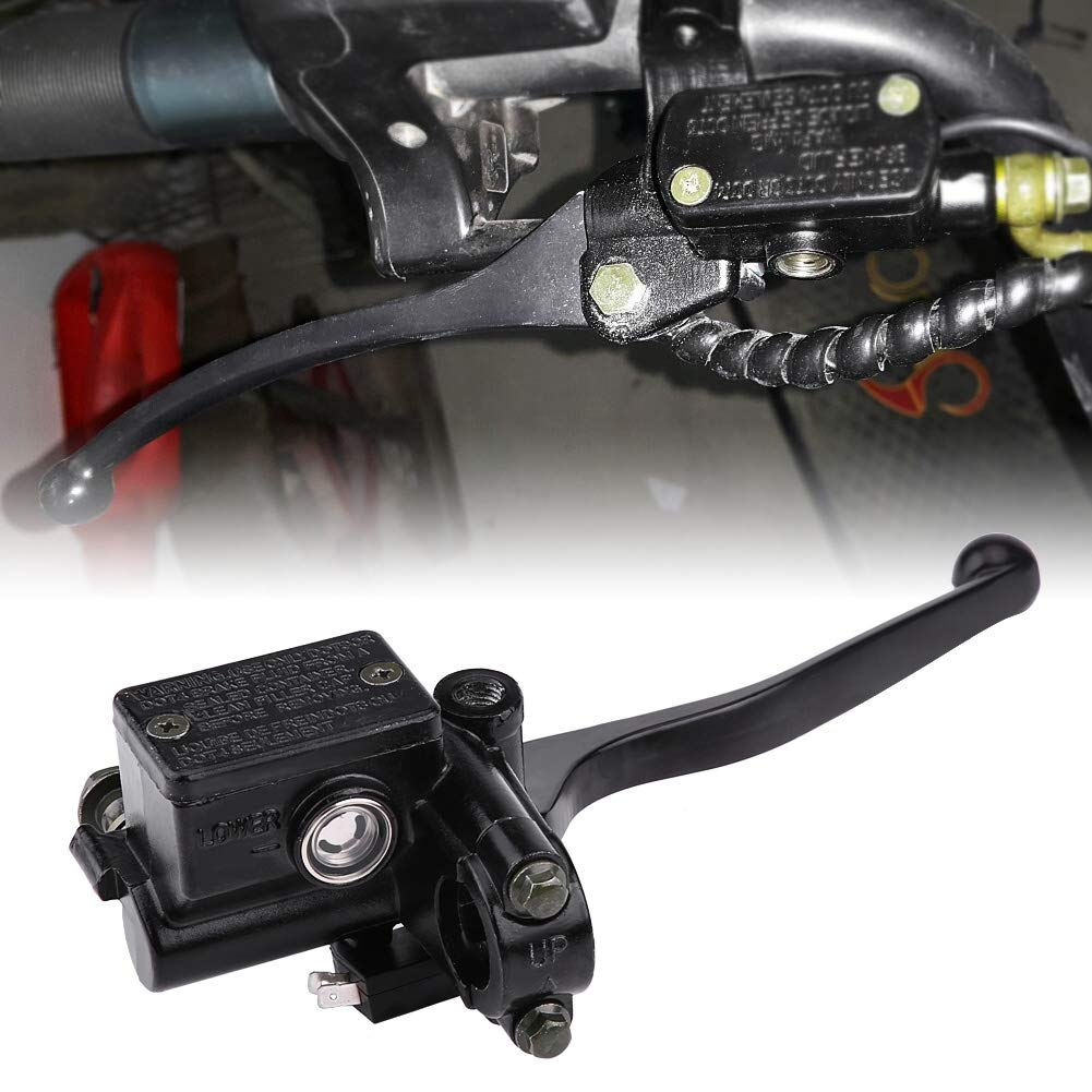 Universeller Rechter Hauptbremszylinder für ATV-Motorräder mit Premium-Qualität, Verstellbarem Design, Guter Bremsleistung, Universell Passend für Kawasaki KL600 KLR250 650 300