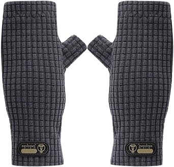 Keep warm Glove Tattoo Cover Up Breathable Half finger Mittens Driving Cycling