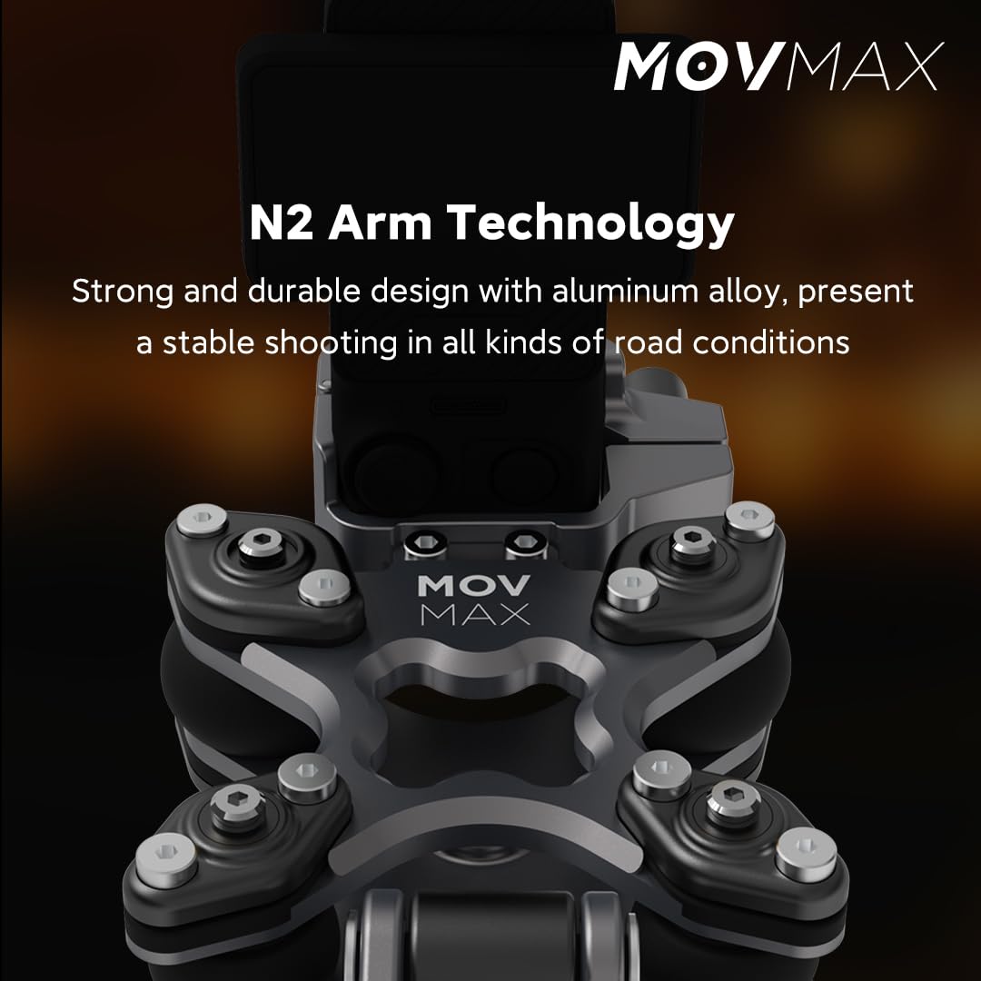 Estabilizador expansível MOVMAX para câmera Osmo Pocket 3, reduz