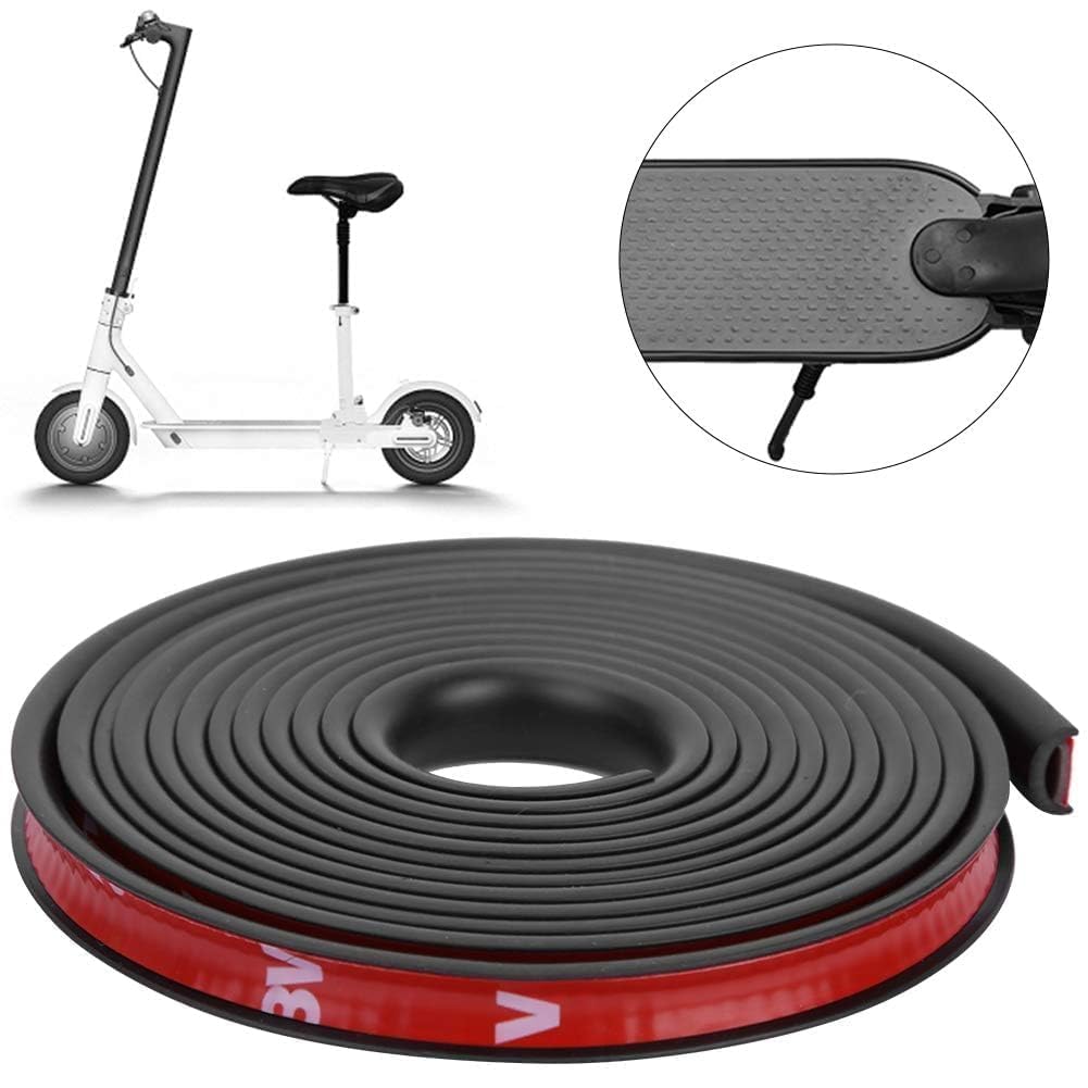 Scooter Accessories Electric Scooter Strip Anti-Collision Strip Replacement For Mi M365 Electric Scooter Cushion Parts Rubber Scratch Resistent Protective Bumper Cover Strip Electric Scooter(Black)