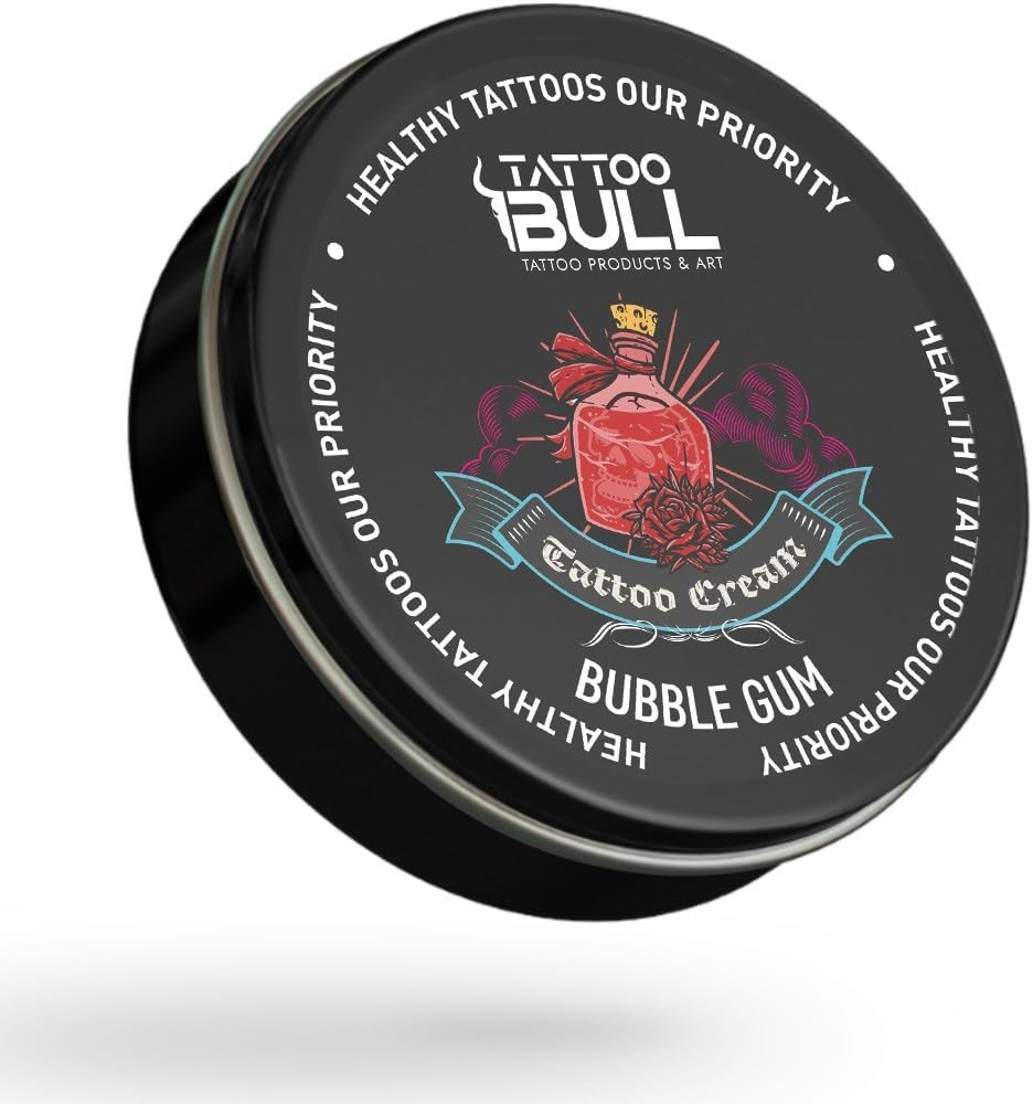 TattooBull Professional Tattoo Bubblegum Glide 50 ml - Dövme Bakım Kremi