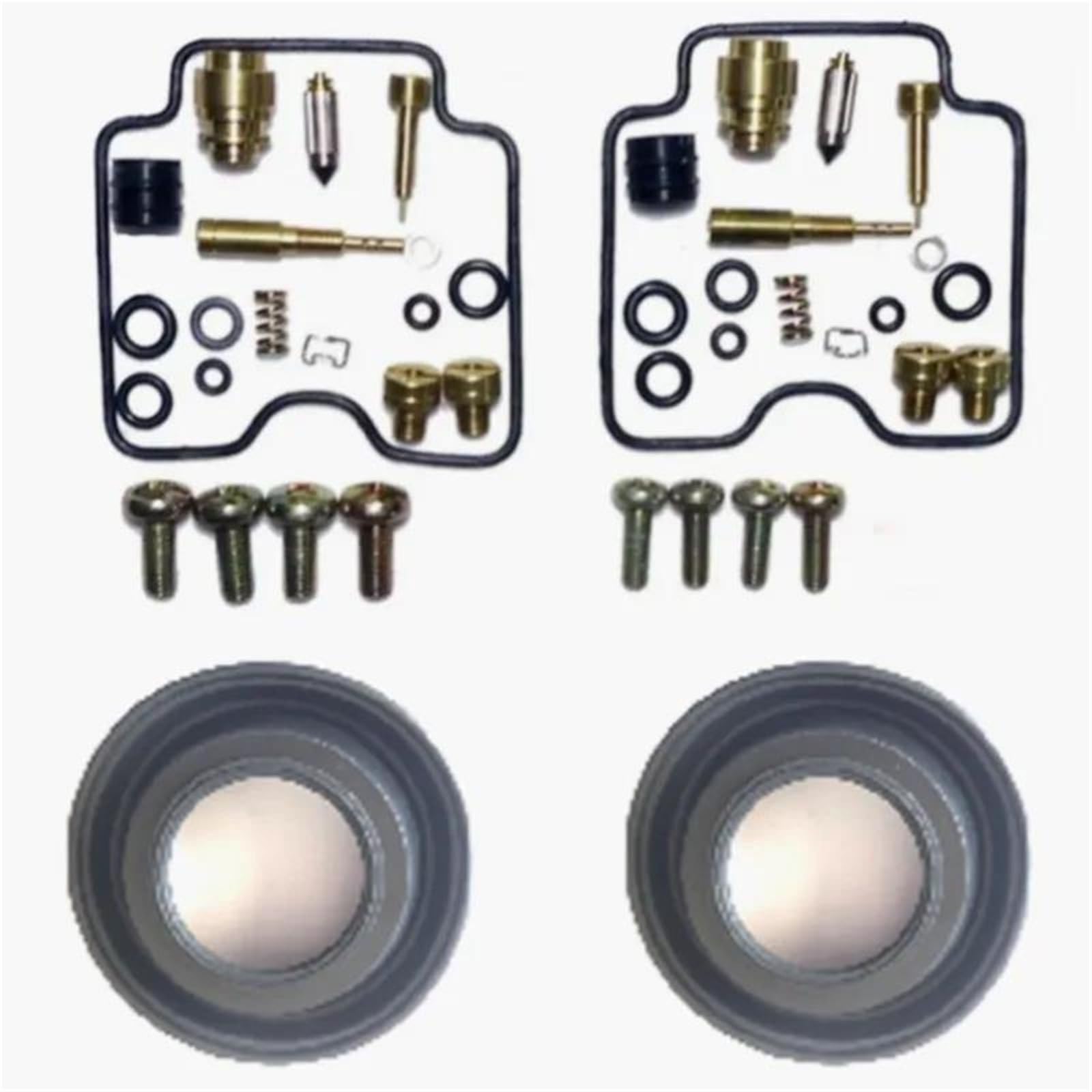 Riparazione Kit di Riparazione Carburatore Moto per Suzuki GS500 2001-2009 Kit di Revisione Carburatore, Pezzi di Ricambio, Componenti di Fissaggio Carburatori Pezzi(Colore 4)