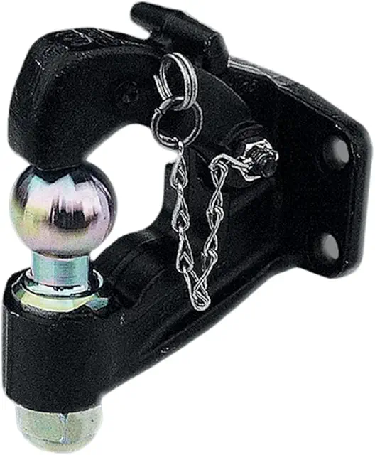 Crochet Mixte Attelage Professionnel 2 Trous Ø17 mm - Entraxe 90 mm