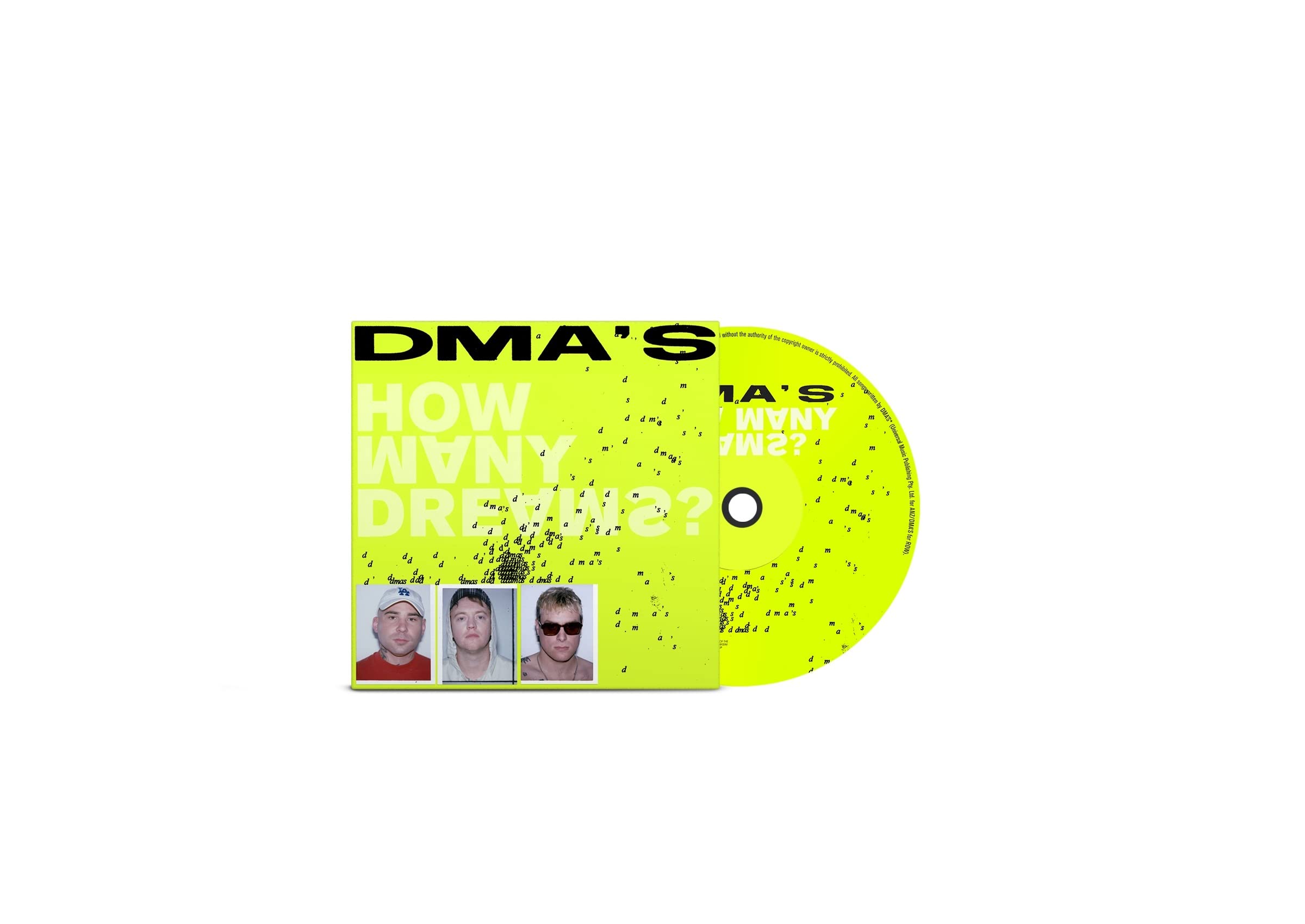 DMA'S - HOW MANY DREAMS? CD  SIGNED!