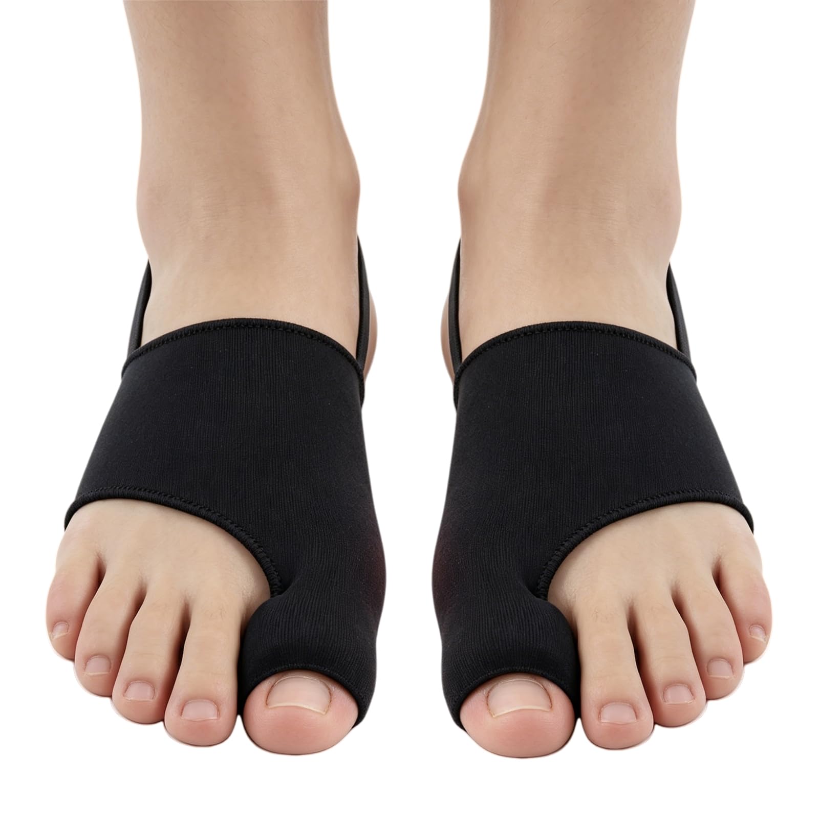 Photo 1 of sundpik Bunion Corrector for Women & Men - Big Toe Straightener with Bunion Splint, Comfortable & Breathable for Day/Night Wear, Effective Hallux Valgus Pain Relief (2, Black)