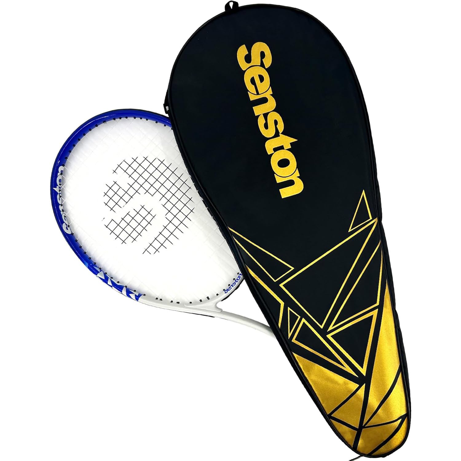 Senston Tennis Racket-Case per Racchetta Singola con Tracolla Regolabile