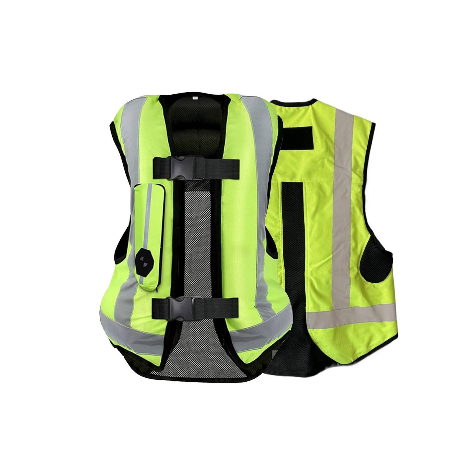 Chaleco De Moto Con Airbag for Adultos. Ligero, Ajustable, Ideal for Equitación O Deportes Ecuestres. Airbag Corporal Con Gatillo 0.03S.