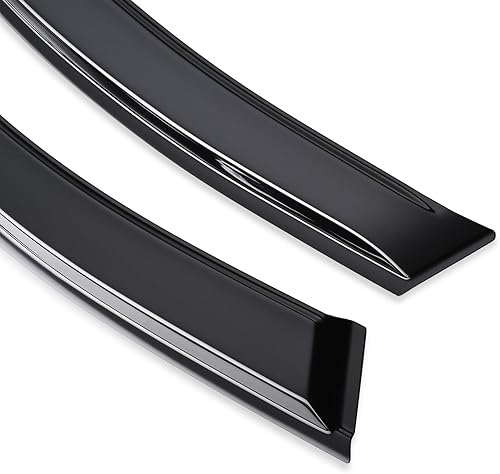 Miniatura 7 de Kinwrdsn Protectores de lluvia duraderos con cinta adhesiva para ventana lateral, visera de ventana para Ford Bronco 2021, 2022, 2023, 4 unidades,