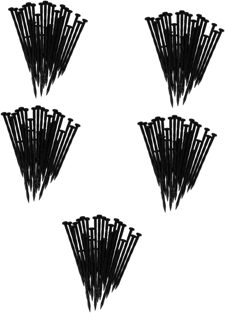 UPKOCH 150pcs Landscaping Stakes Garden Pegs for Securing Edging and Turf Lightweight Design for Gardening and Camping Soil Anchoring