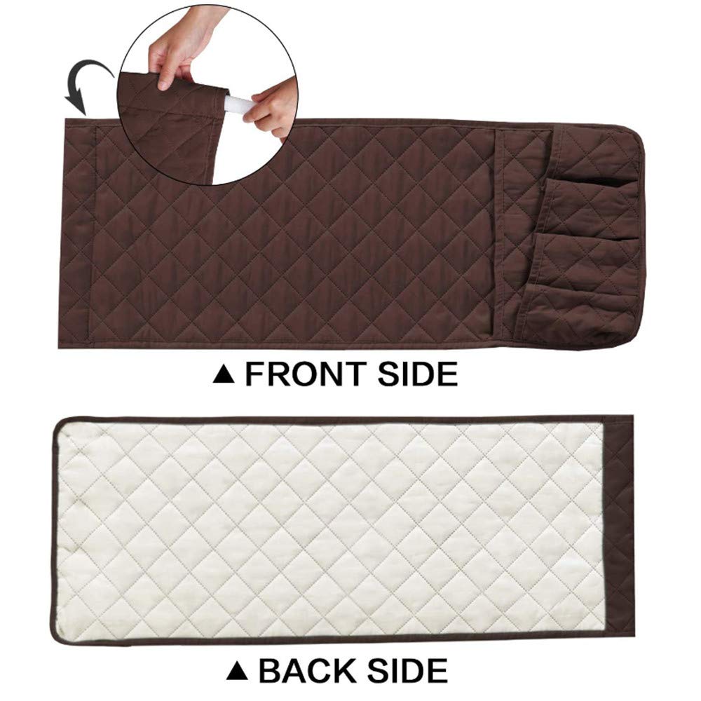 Podłokietnik Organizer Sofa Uchwyt na Sofę Fotel Caddy Krzesło Stabilne Łóżko Torba do przechowywania Wiszący podłokietnik Kieszenie do pilota TV Telefon IPad Book Czasopisma