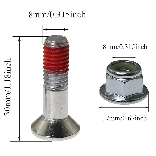 Miniatura 4 de Kit tornillos y tuercas piñón Motocross Dirt Bike CR YZ KX RM CRF RMZ