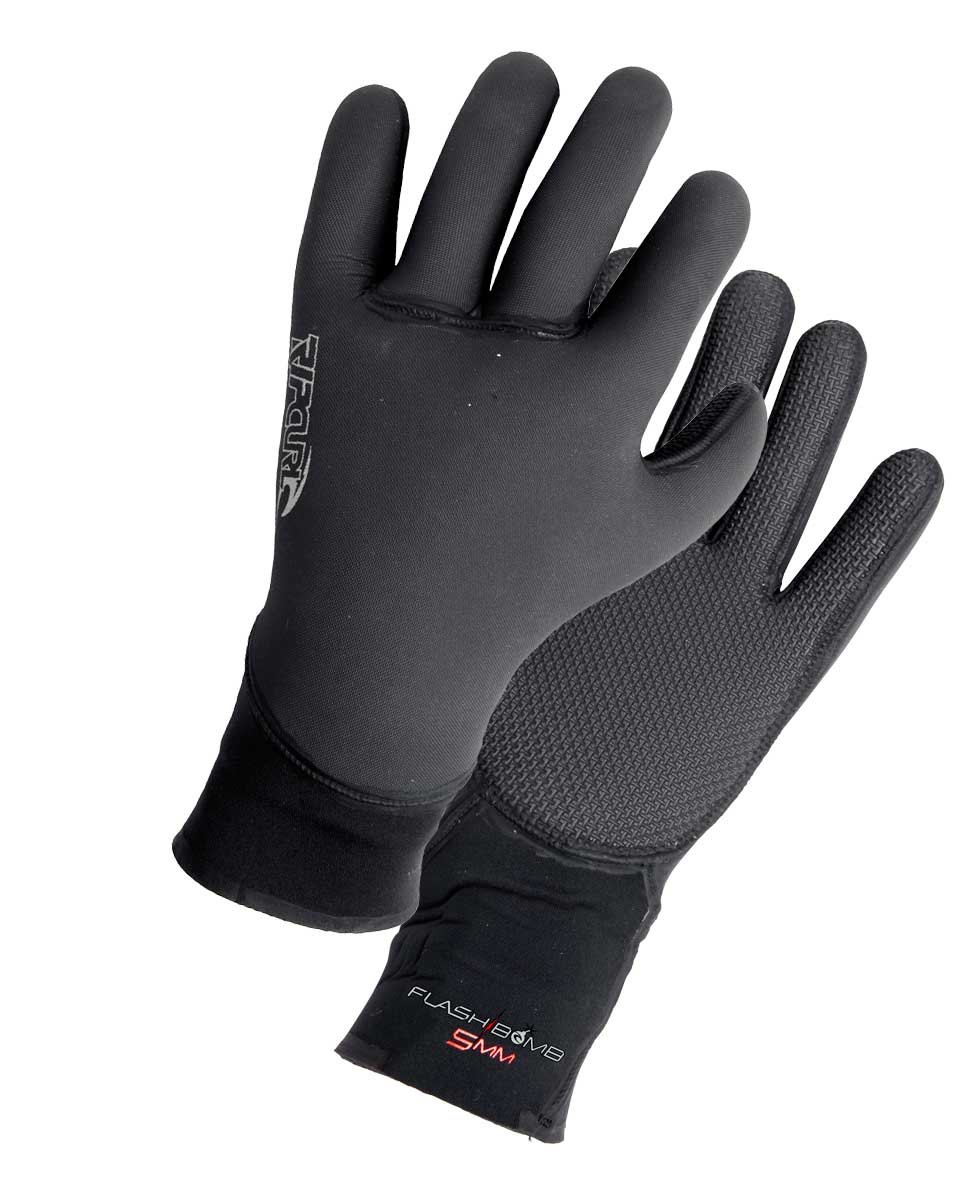 RIP CURL Men's Flash Bomb 5/3 5 Fingler Glove (Assorted, X-Large)