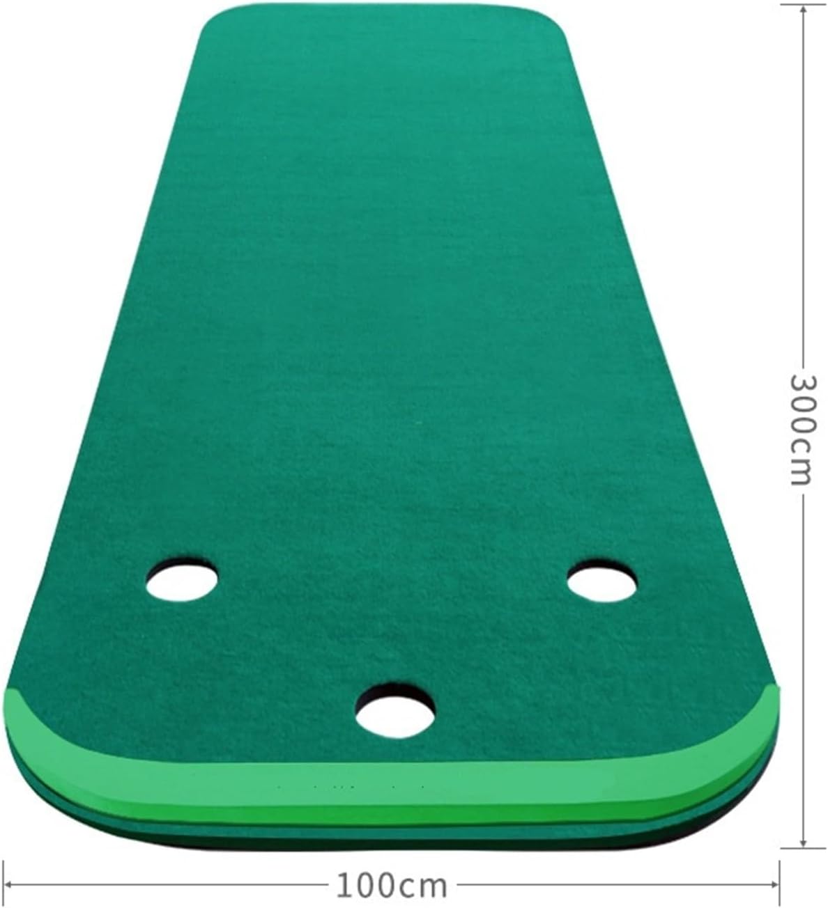 Compatible for Golf Putting Green Portable Mini Practice Blanket Mat Indoor Training Kit