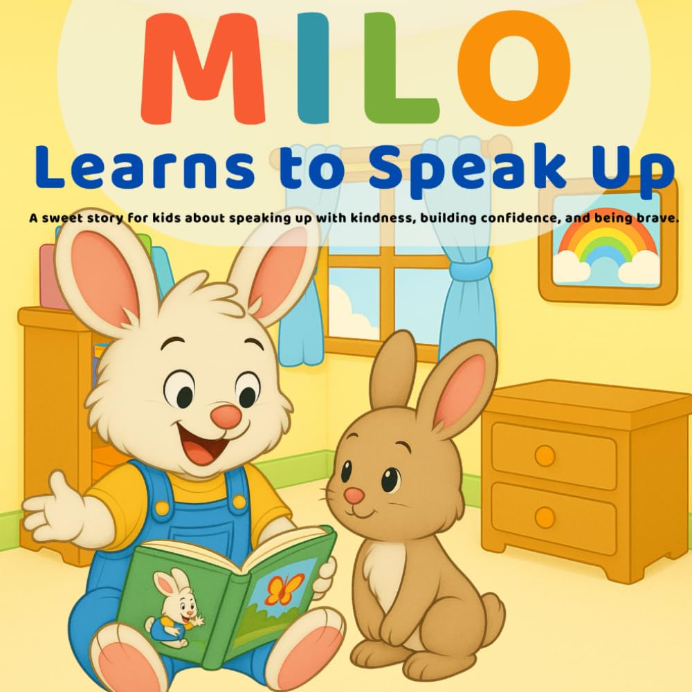 Milo Learns to Speak Up: A Heartwarming Story About Confidence, Courage, and Kindness for Kids Ages 3–6: Teach Your Child How to Use Their Voice with ... and Kindergarten (Milo’s Little Lessons)