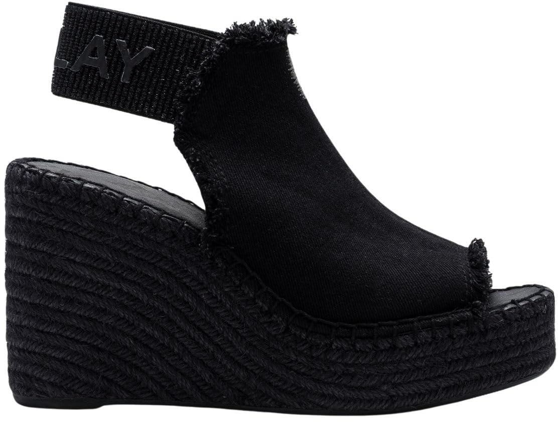 Replay Women's Gwp4g Pump, 003 Black, 6 UK