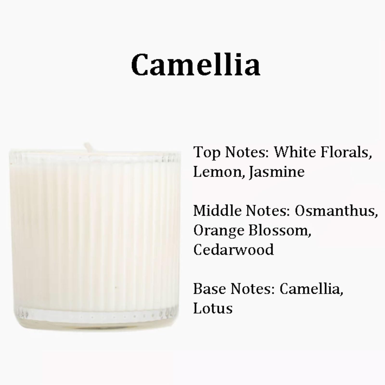 Exquisito Velas de cristal hechas con cera de soja y aceites esenciales, velas redondas en tarro de Camelia for el hogar perfumadas meloso