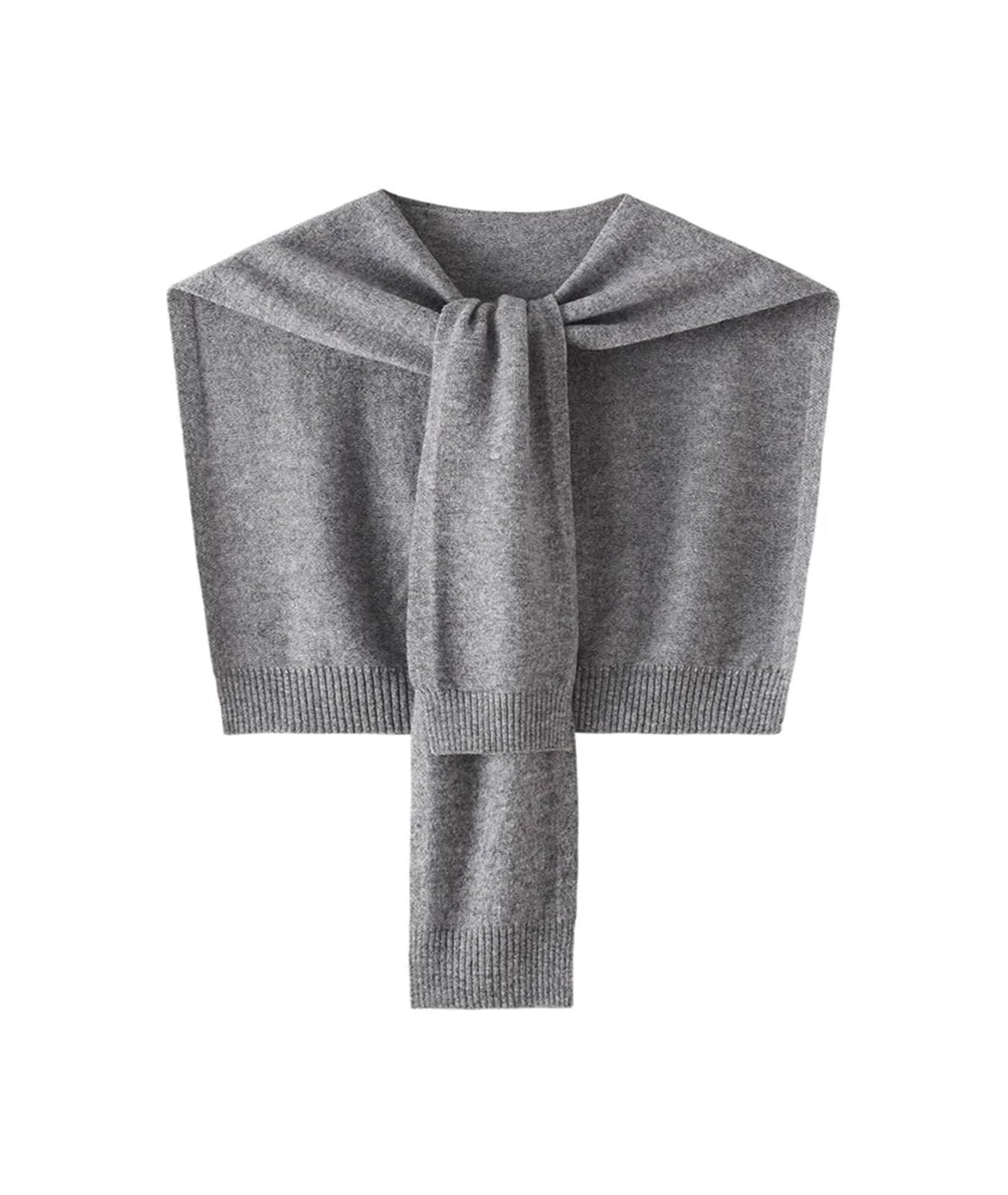 Bufanda Invierno Chal de punto lana for mujer, otoño e invierno, estilo sencillo, tejido liso y Unisexo