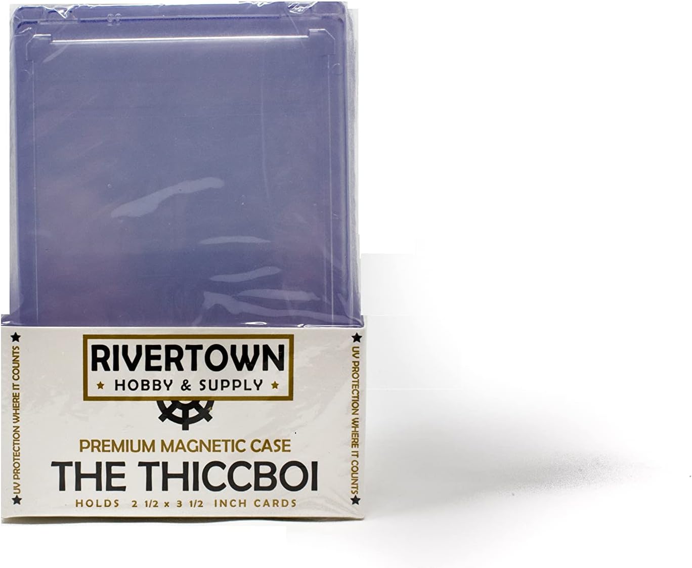 Rivertown Hobby & SupplyThiccboi Magnetic One Touch, 5 Pack Individually Wrapped, PVC Free, Acid Free, UV Protection Where you Need it Most - Invest x Protect (Thiccboi, 5 Pack - Magnetic One Touch)