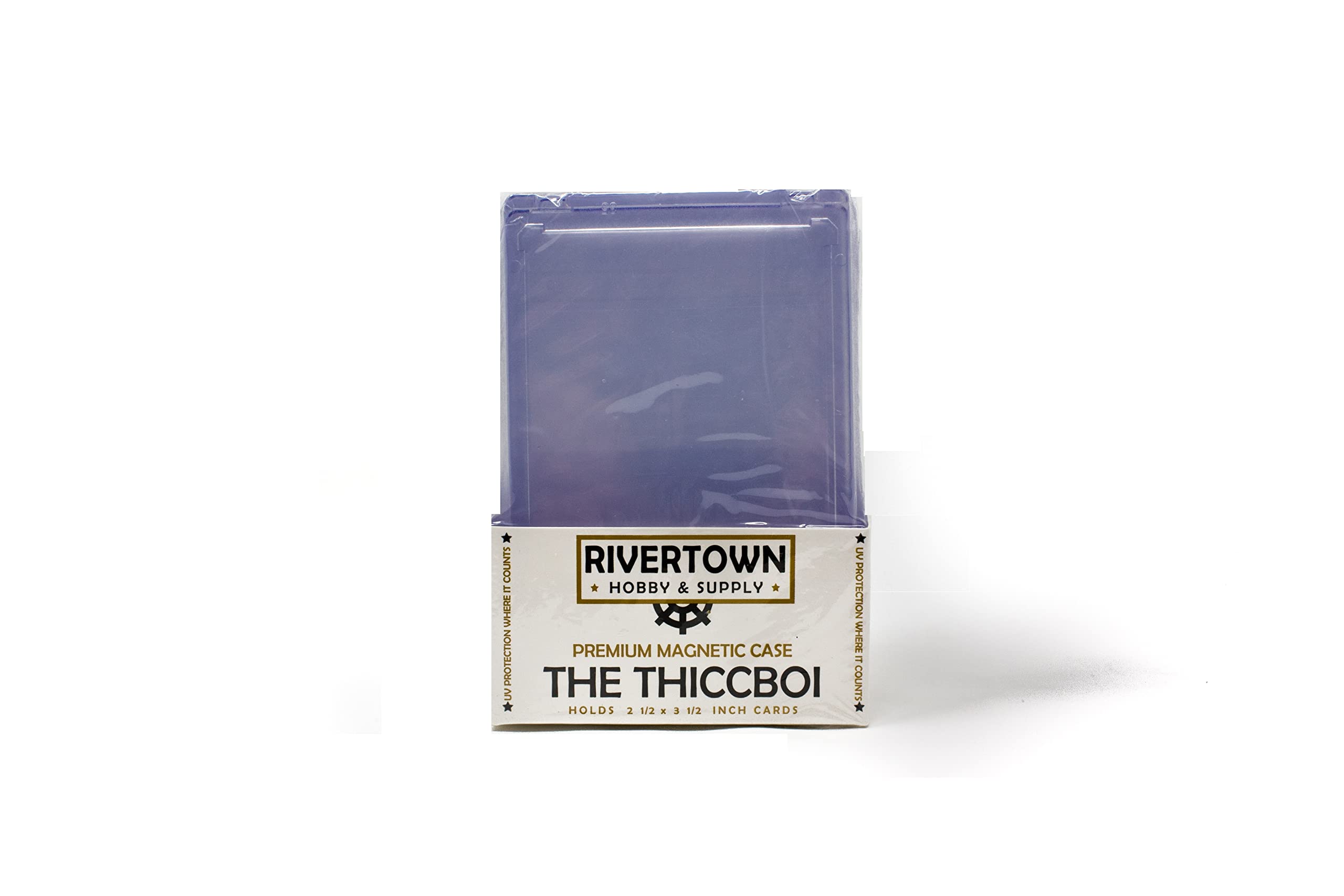 Rivertown Hobby & SupplyThiccboi Magnetic One Touch, 5 Pack Individually Wrapped, PVC Free, Acid Free, UV Protection Where you Need it Most - Invest x Protect (Thiccboi, 5 Pack - Magnetic One Touch)