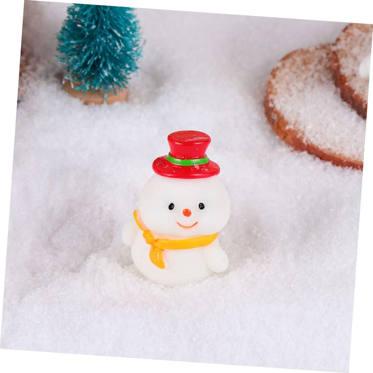 1bag Artificial Snow for Christmas Decoration Safe Realistic Fake Snow Powder for Holiday Scenes Photography Props and Displays Powder