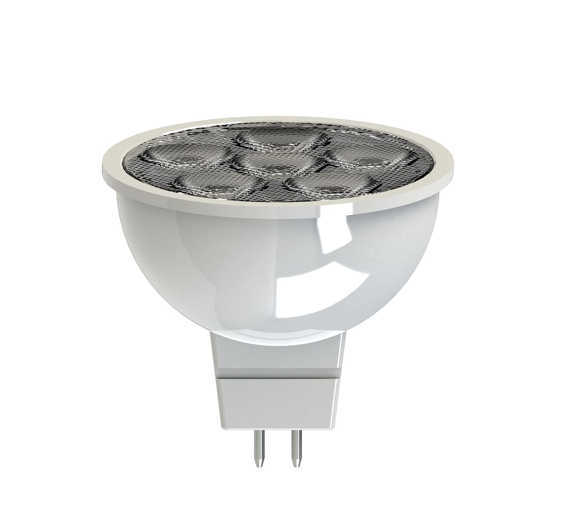 TungsramSoft White MR16 LED Dimmable Light Bulb, 8W, 12V, 2700K, LED Lamp for Home and Office, Energy Saving Replacement for 50W Halogen Bulb