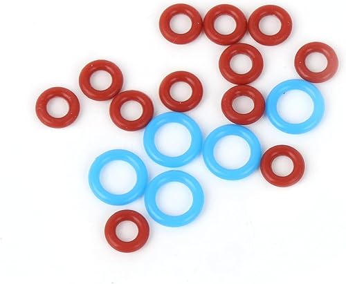 Miniatura 4 de Juego de 17 piezas de juntas tóricas para máquinas Breville Espresso BES900 BES920 BES980 BES990 (5 piezas de tamaño grande azul, 12 piezas rojas de