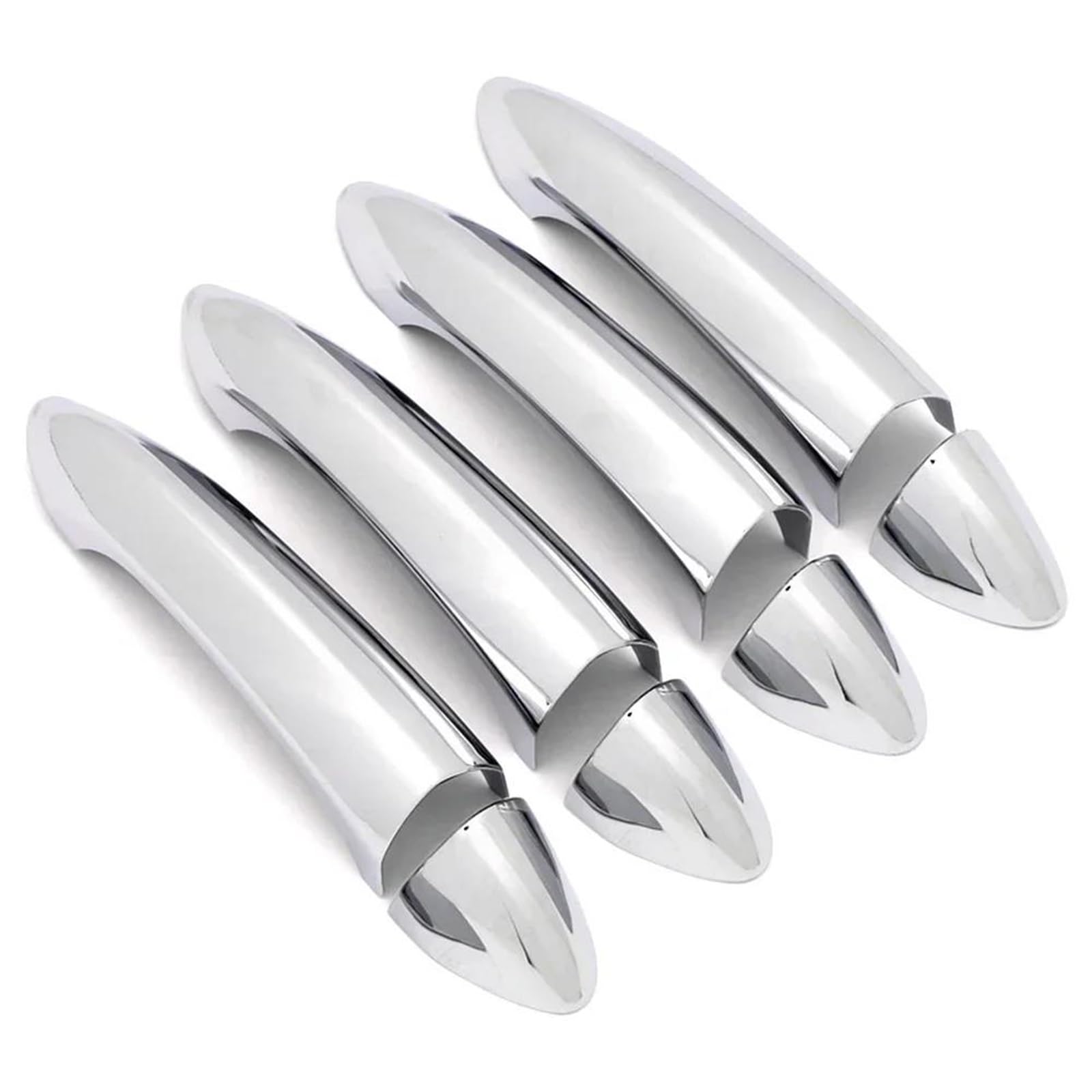 ZAPORA for Vauxhall for Opel for Insignia B for Astra K for Ampera-e Car Door Handle Cover Chromium Styling Trim(Style 4)