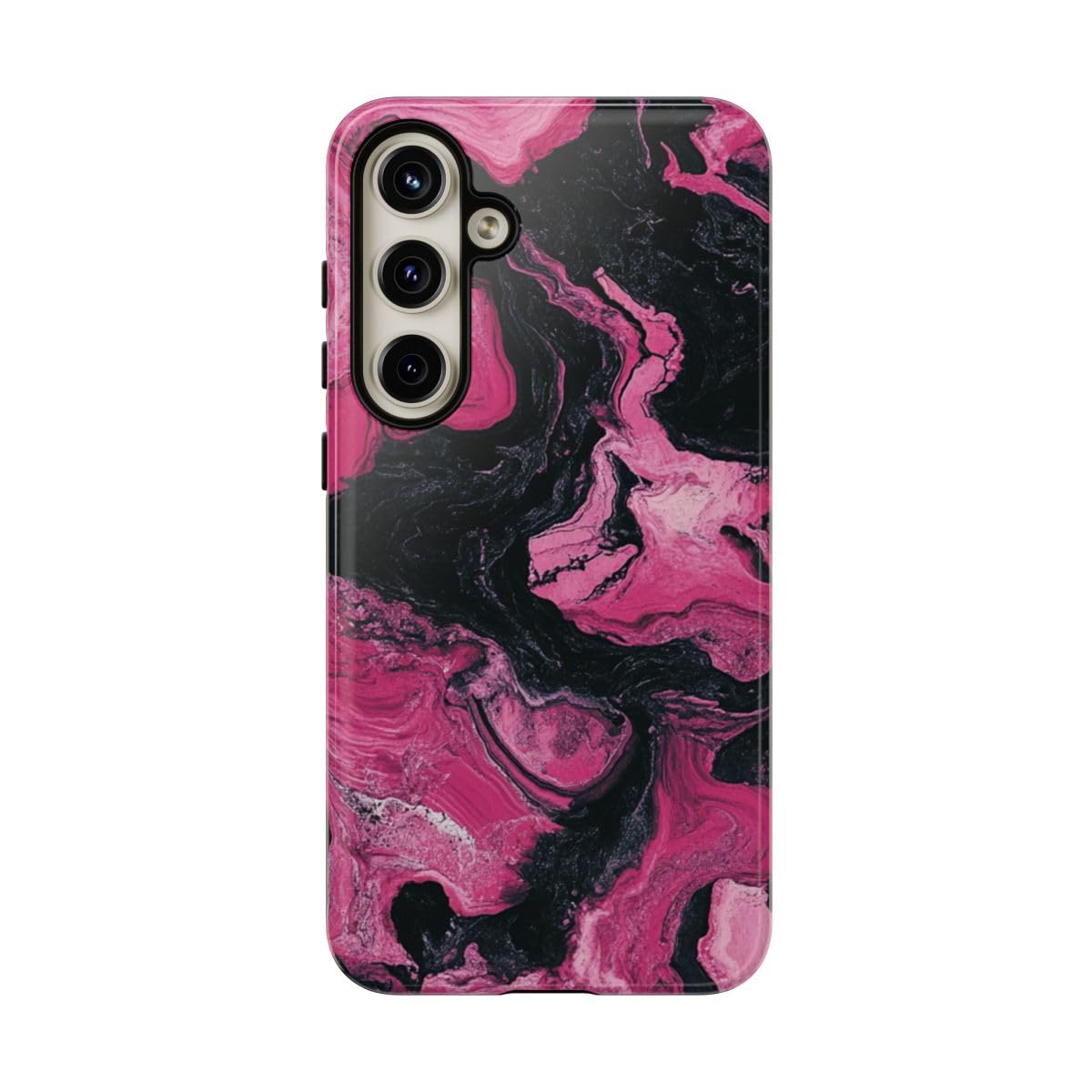 Coque Samsung S24 Plus marbre rose rigide pour éviter les rayures - 5