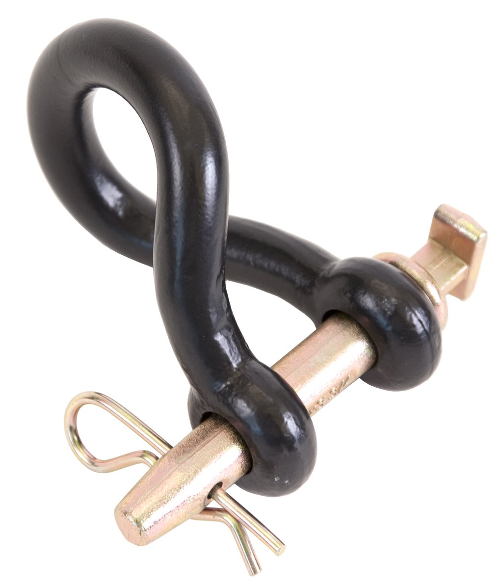 Koch 4004563/M8290 Heat Treated Heavy Duty Twist Tractor Clevis, 15/16 in x 4-1/4 in L, 20000 lb.