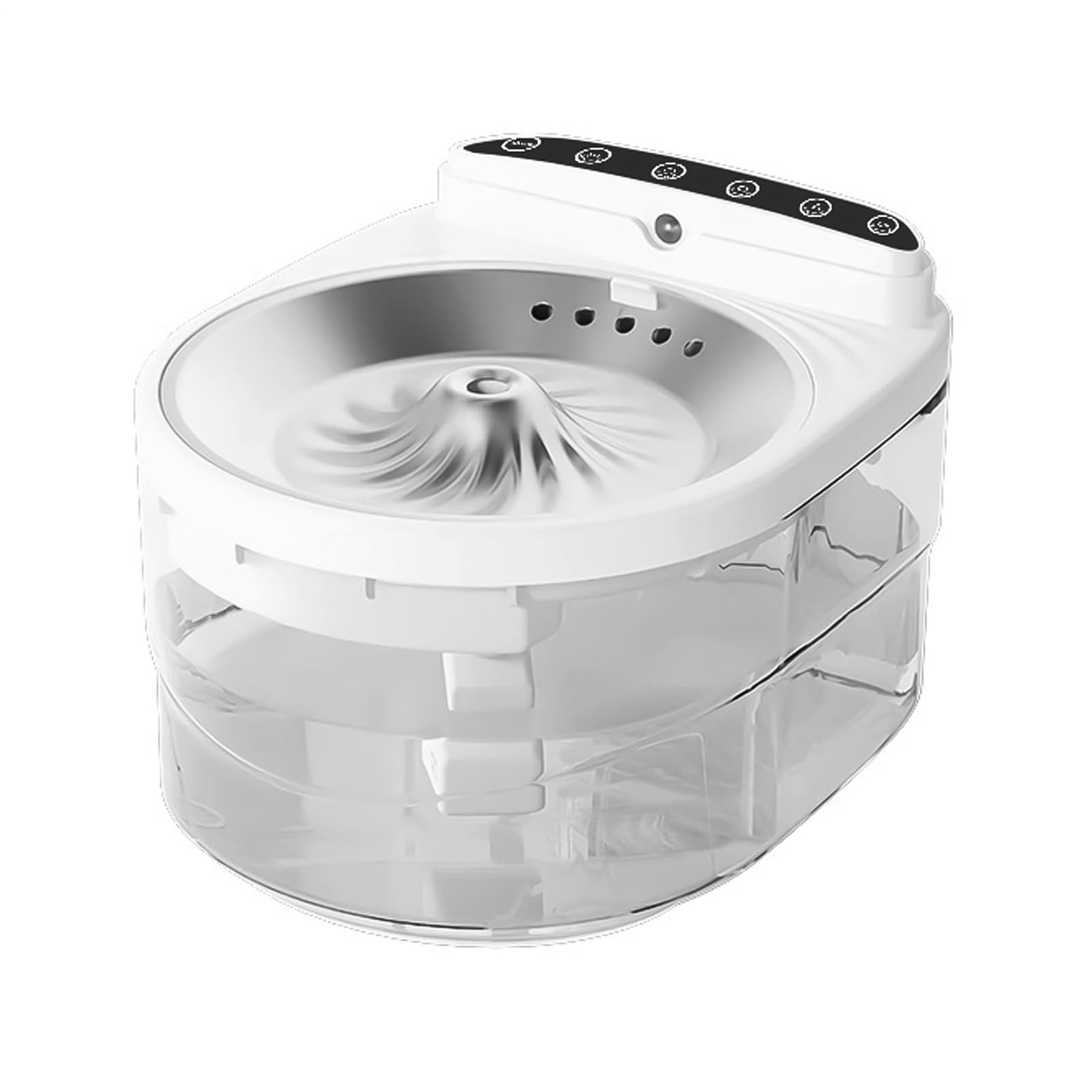 Fuente de Agua Inalámbrica para Gato Dispensador Automático Silencioso e | Bebedero para Gato, Perro, Cachorro Para gatitos, cachorros y perros, hidratación y alimentación, interior, h