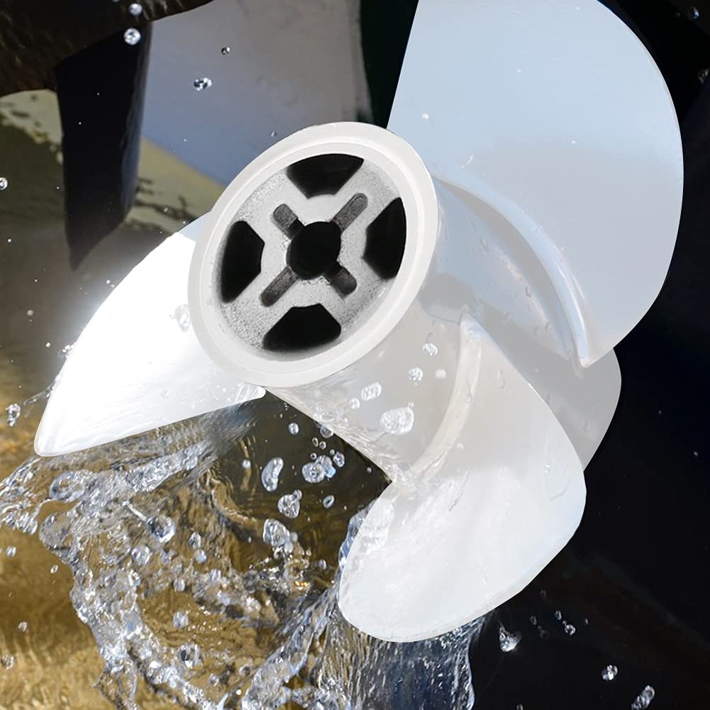 motore elettrico fuoribordo 7 1 / 4x5-A 3 Pale in Lega di Alluminio motore subacquea marino barca per Motore Imbarcazioni per Motori a due Tempi