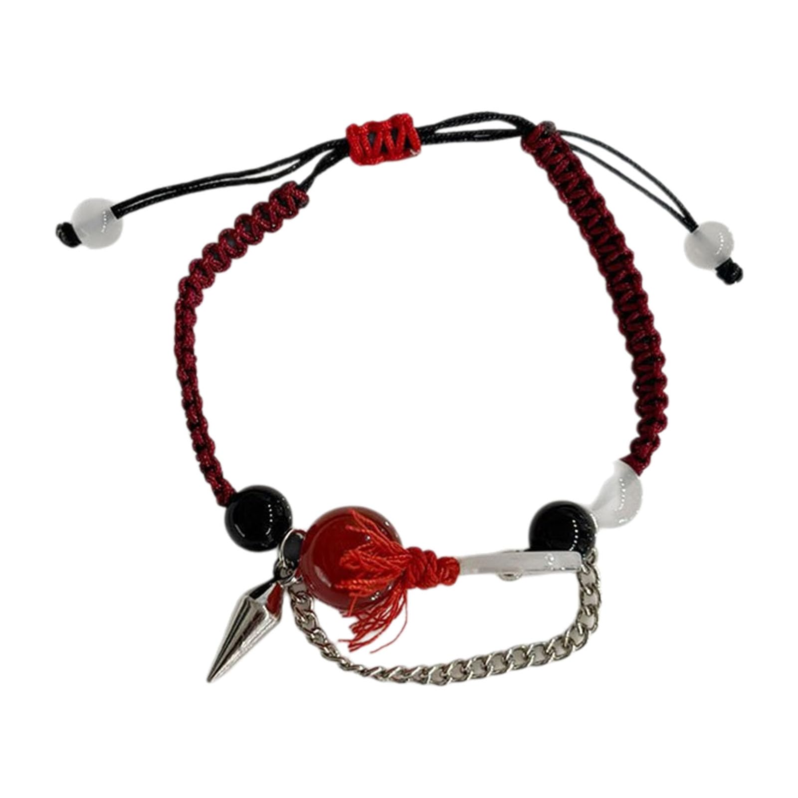BWANGIAO Elegant Minimalist Beaded Bracelet Adjustable Resin Cord Wristband Stylish Accessory For Women Men