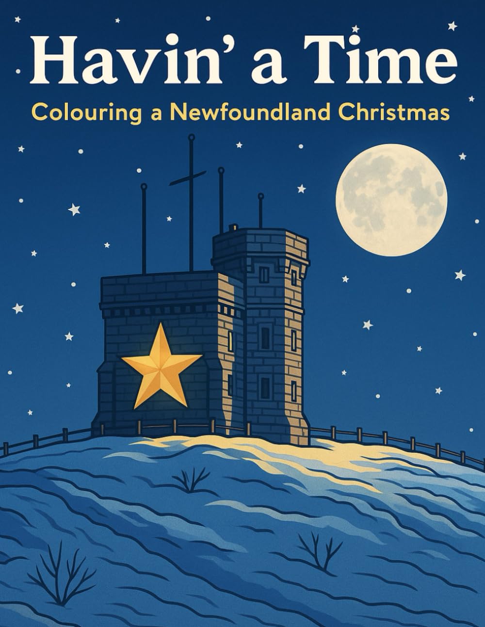 Havin’a Time Colouring: A Newfoundland Christmas