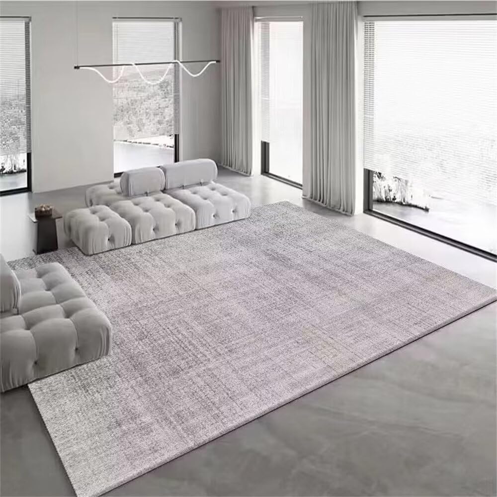 Tapis de salon gris naturel 80x150 pour créer une ambiance chaleureuse en famille