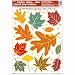 Fall Leaves Window Cling Sheet