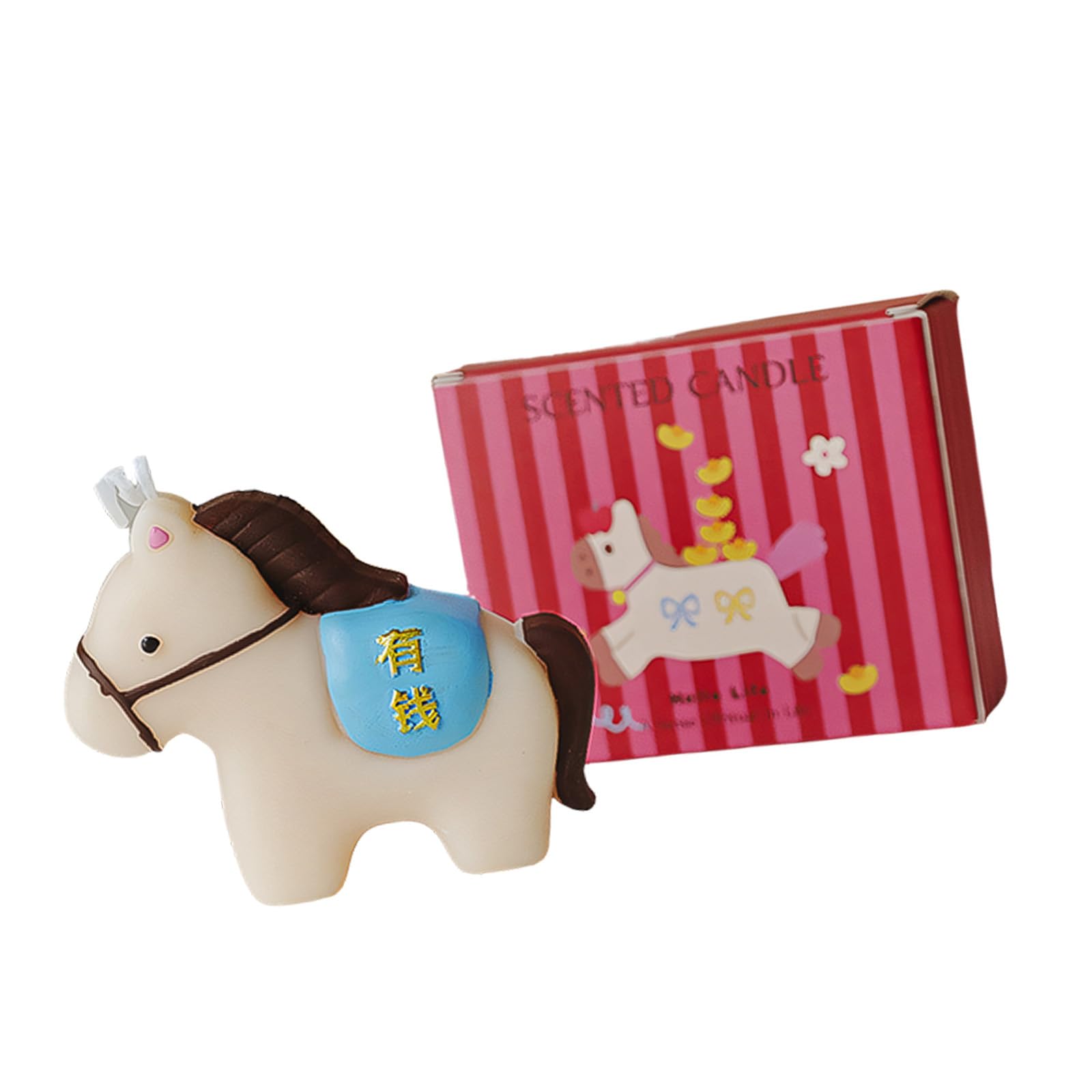 NEWFT Decorative Animal Designs Horse Combined with Refreshing Scent for Any Room Table Highlight