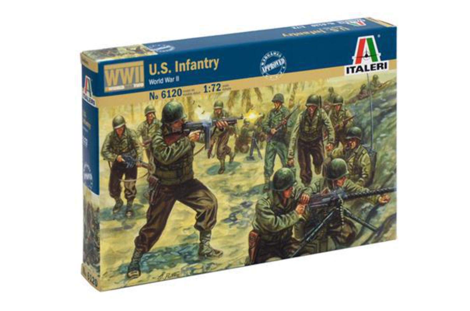 Italeri 6120 World War 2 US Infantry Plastic Kit